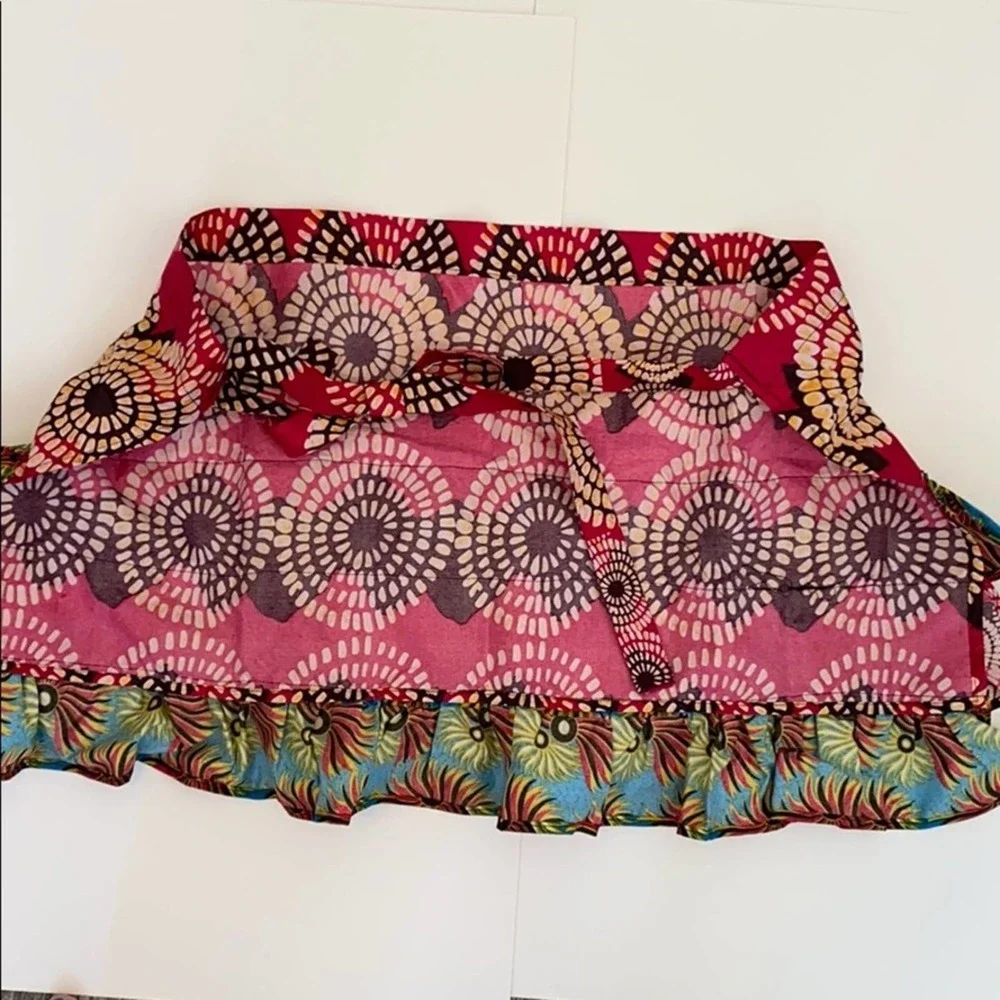 Ruffled Apron Skirt